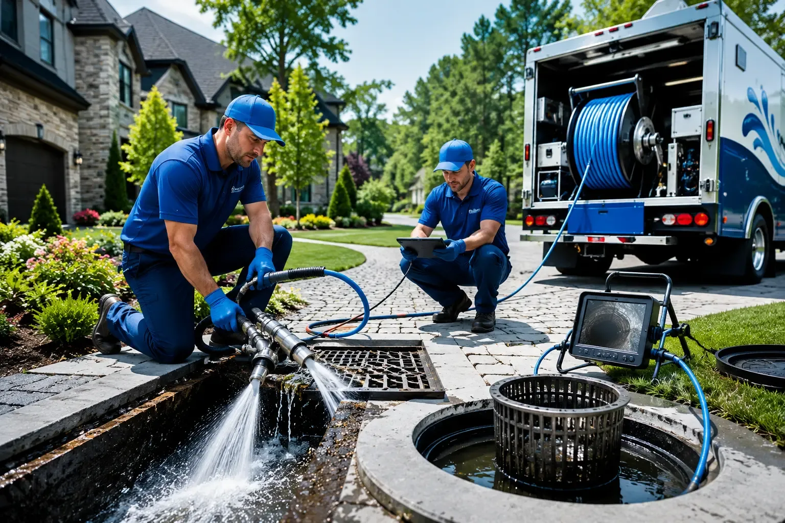 Local outdoor drain cleaning professionals in Atascosa, TX