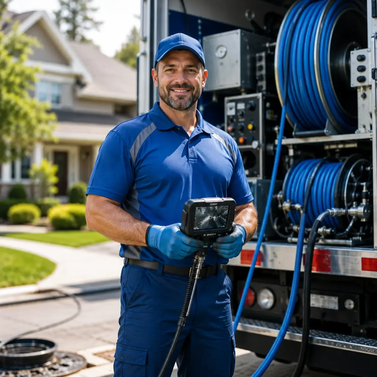 Local outdoor drain cleaning specialists in Atascosa, TX
